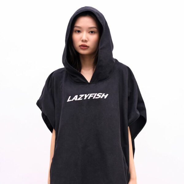 LAZYFISH Classic Logo Poncho 2.0 #23