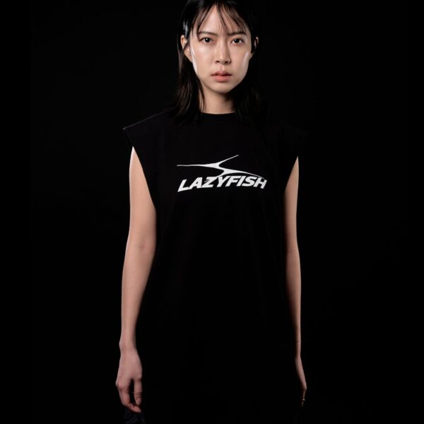 LAZYFISH® Logo Tank / black #24
